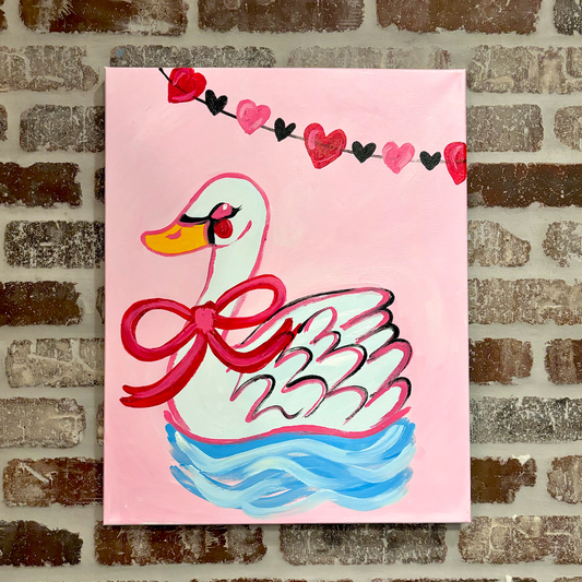 Galentines Canvas Class - Friday, February 13th - 6:30-8:30PM